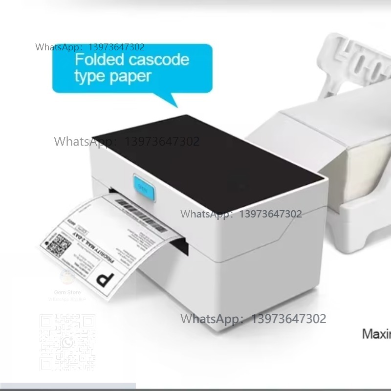 Thermal Printer - 3インチ80mmワイヤレスUSBサーマルステッカーラベルプリンター（配送用粘着ステッカー印刷用）