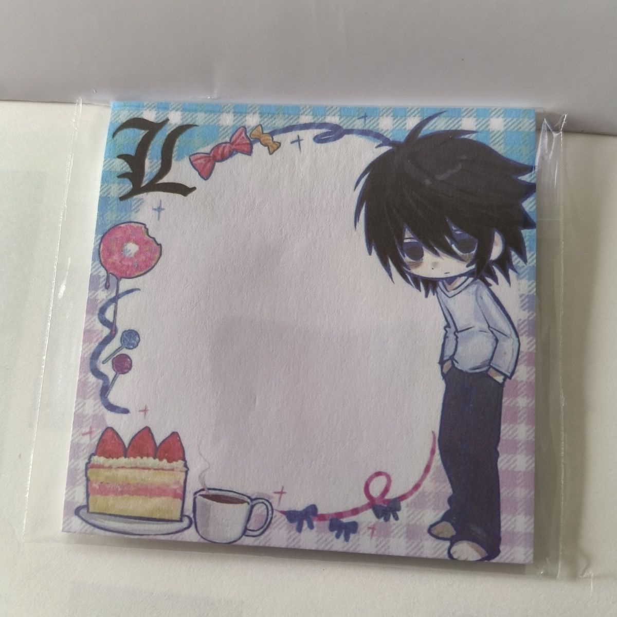 デスノート L アニメメモパッドかわいい漫画メモ帳ポータブル - Printer Paper のレビューと価格