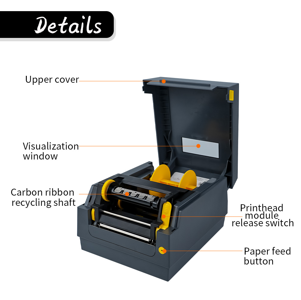 工場価格 300dpi/600dpi 熱転写バーコードラベル - Commercial Fabric Printing Machine のレビューと価格