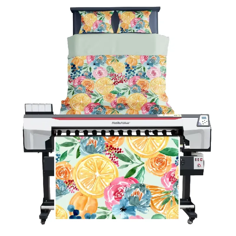 工場直販 業務用 1.6m昇華型プリンター ポリエステル生地 - Commercial Fabric Printing Machine のレビューと価格