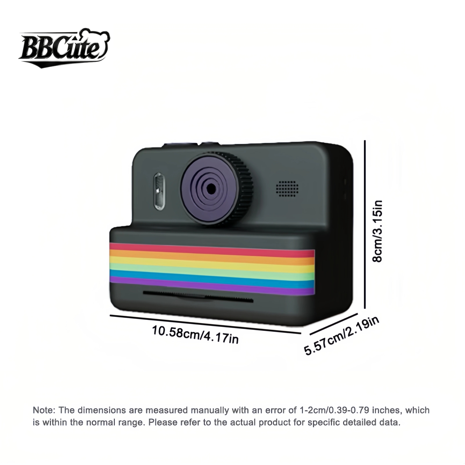 BBCute デジタル子供用カメラ。写真撮影、ミニプリンター - Thermal Printer のレビューと価格