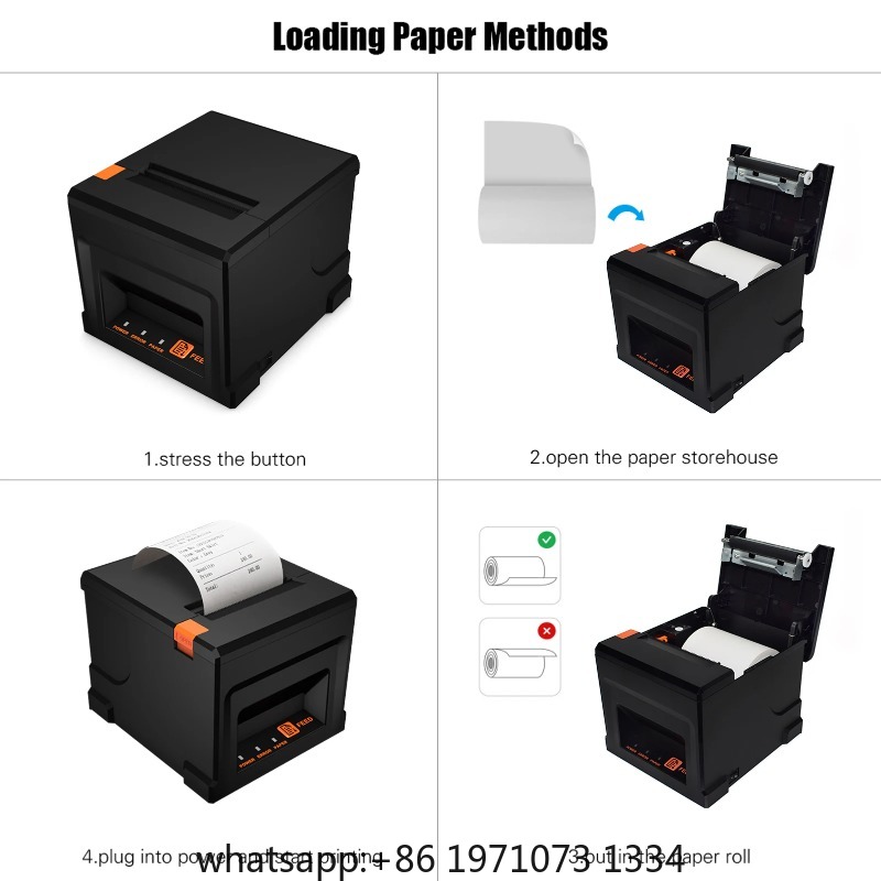 【POS-8360】80mm USB+LAN レシートプリン - Receipt Printer のレビューと価格