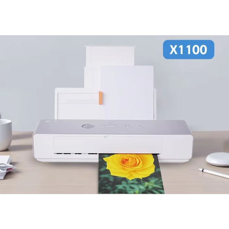 X1100W ポータブルカラーワイヤレスインクプリンター フ - Photo Printer のレビューと価格